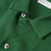 Universal Works Road Shirt - Green - Front Close Up