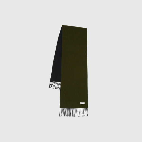 Universal Works Scarf - Green / Black