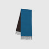 Universal Works Scarf - Light Blue / Brown