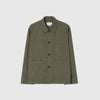 Universal Works Slub Sateen Ives Jacket - Olive - Front