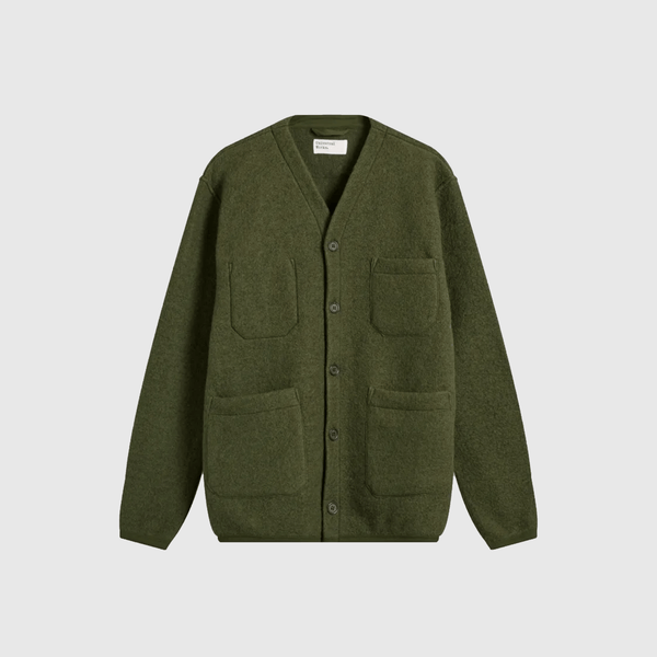 Universal Works Cardigan - Olive