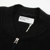 Universal Works Zip Bomber - Black - Front Close Up