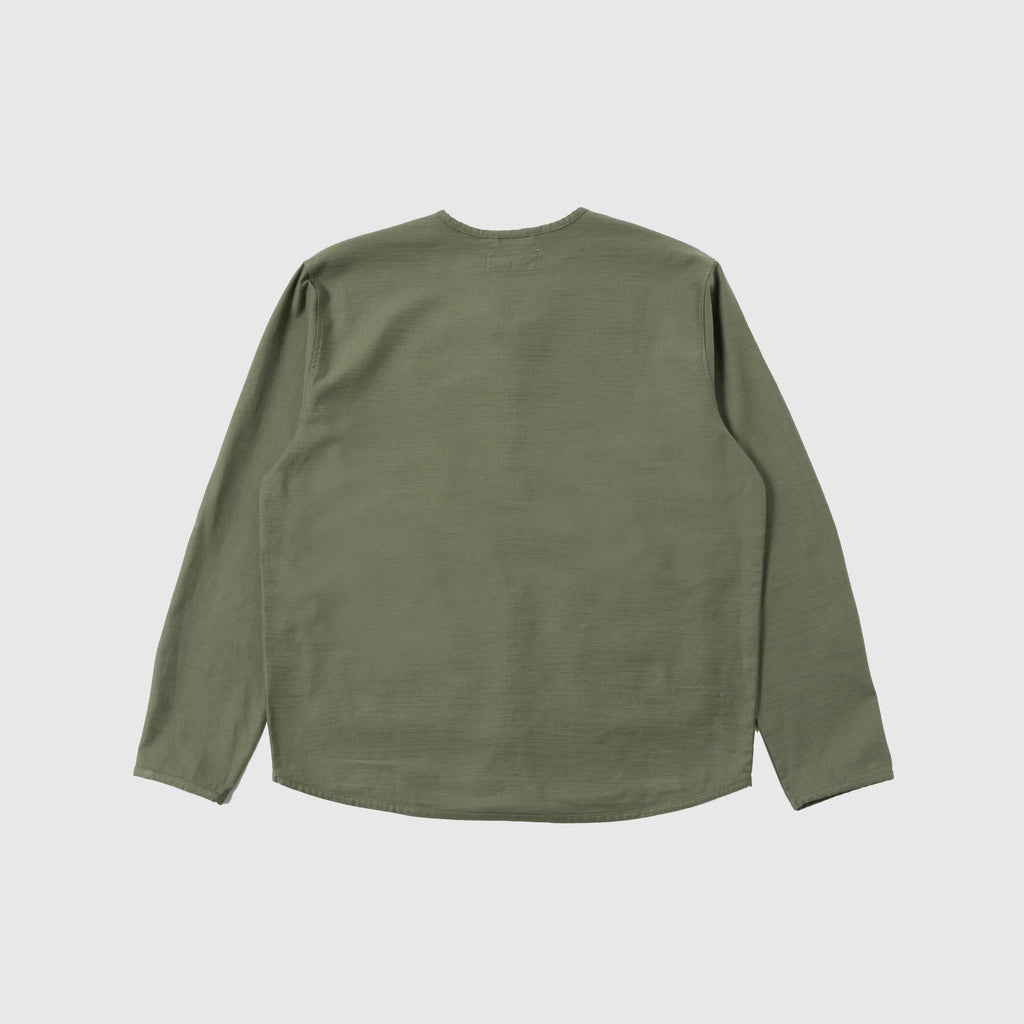 Universal Works Zip Liner Jacket - Olive - Back
