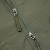 Universal Works Zip Liner Jacket - Olive - Front Close Up