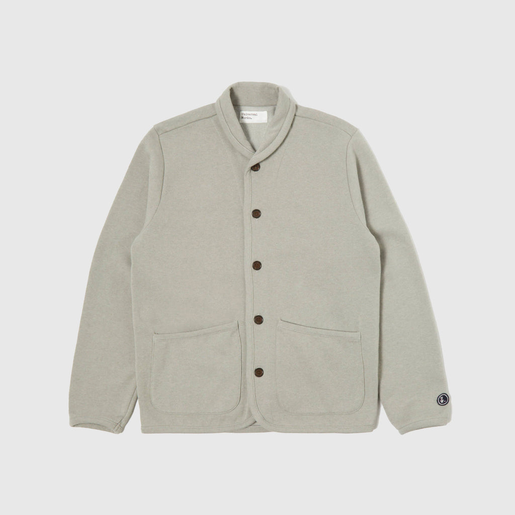 Universal Works Lancaster Jacket - Grey Marl - Front