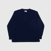 Universal Works L/S Big Pocket Tee - Navy - Front
