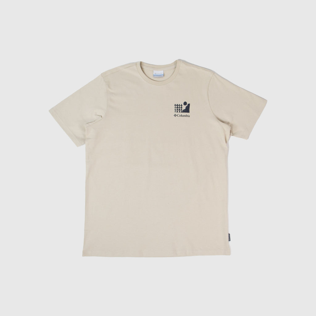 Columbia Explorers Canyon Back SS Tee - Dark Stone - Front