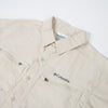 Columbia Mountaindale SS Shirt - Dark Stone - Front Close Up