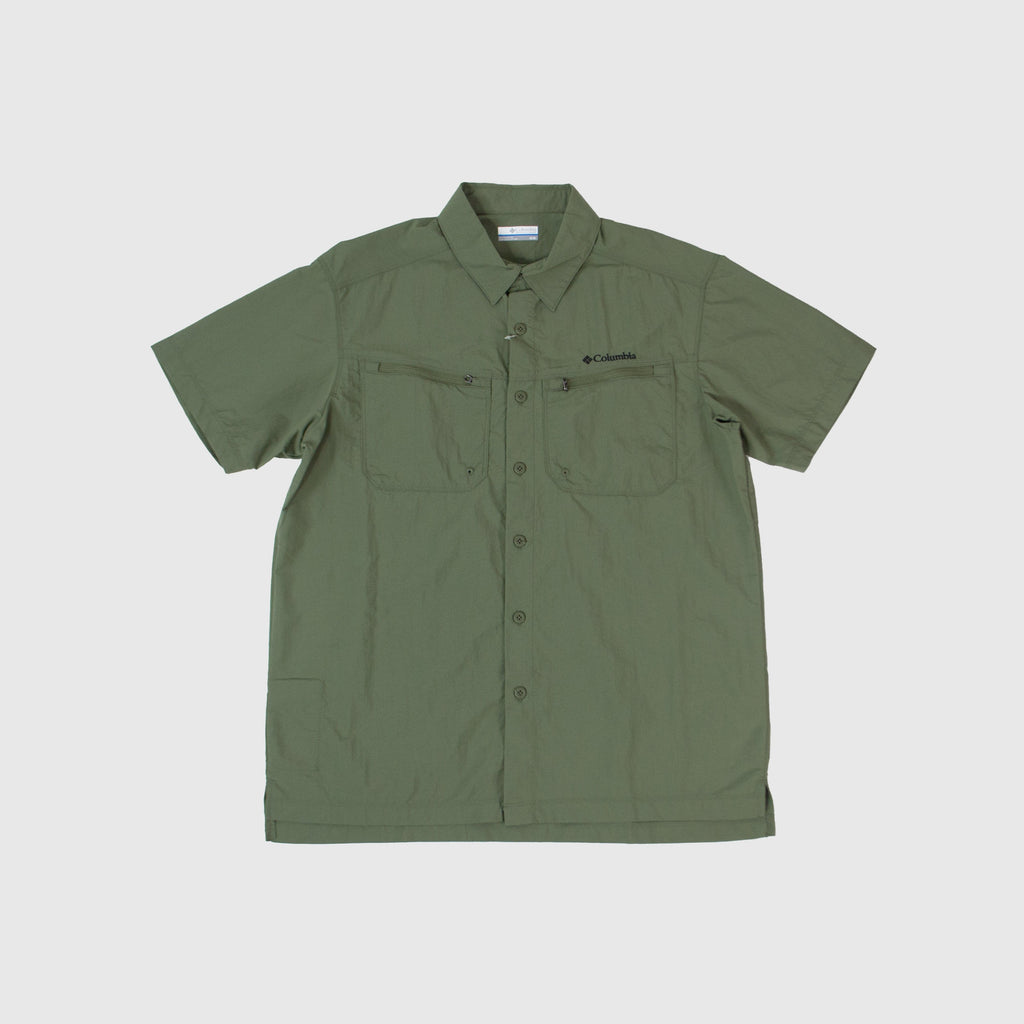 Columbia Mountaindale SS Shirt - Stone Green - Front