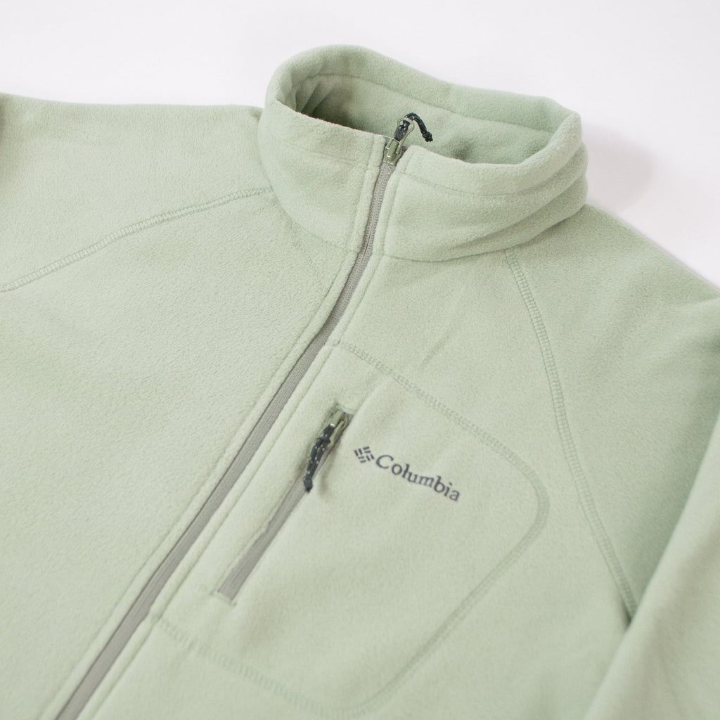 Columbia Fast Trek II Full Zip Fleece - Safari - Front Close Up