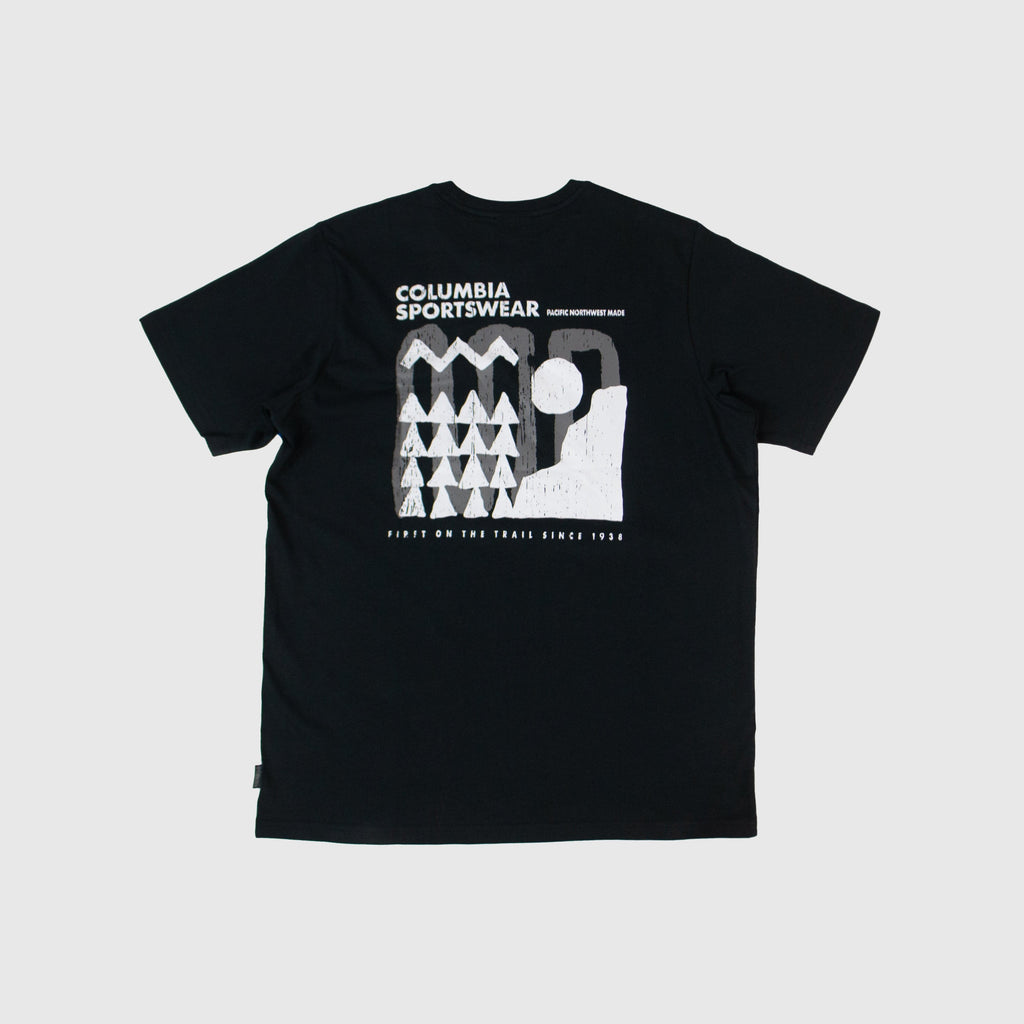 Columbia Explorers Canyon Back SS Tee - Black - Back