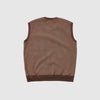 Universal Works Sleeveless Crew - Brown - Back