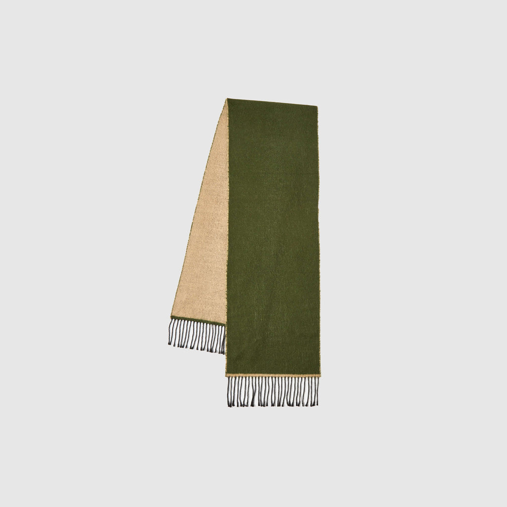 Universal Works Scarf Olive / Beige