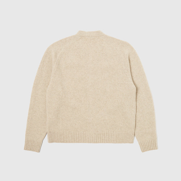 Universal Works David Cardigan - Fawn - Back