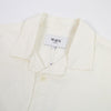 Wax Newton Shirt - Ecru - Front Close Up