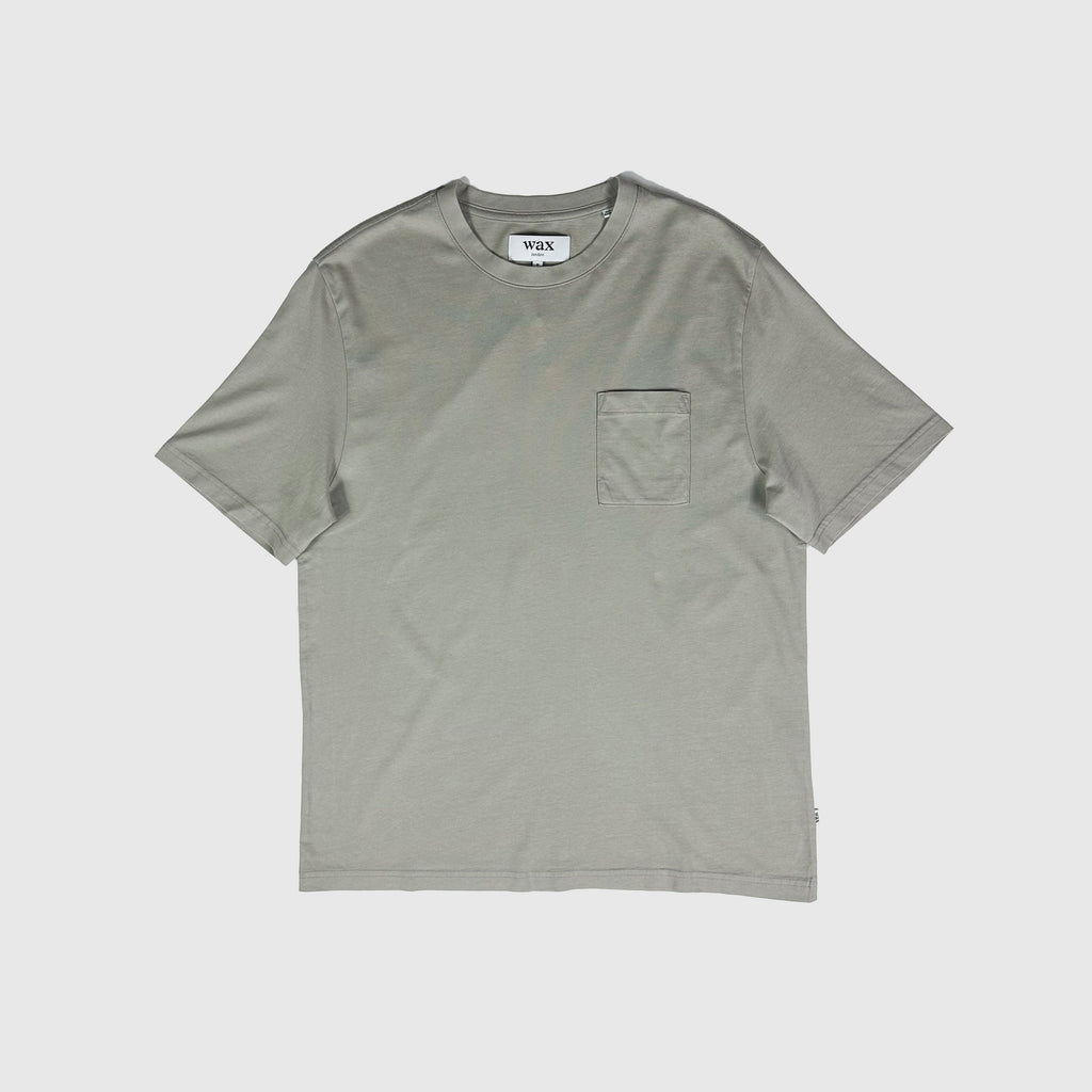Wax Dean Pocket Tee - Washed Clay - Front