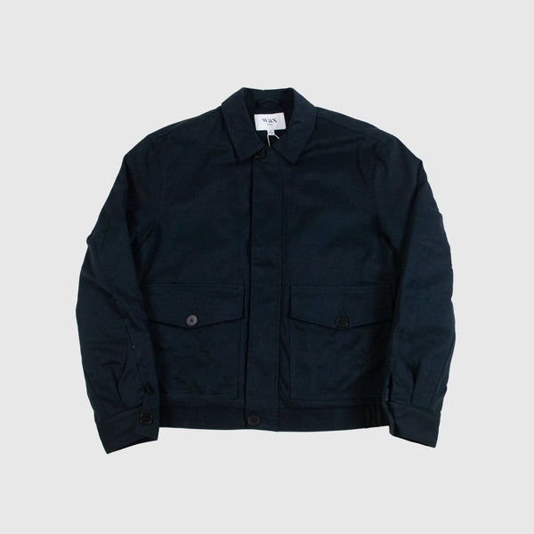 Wax Orkney Jacket - Navy - Front