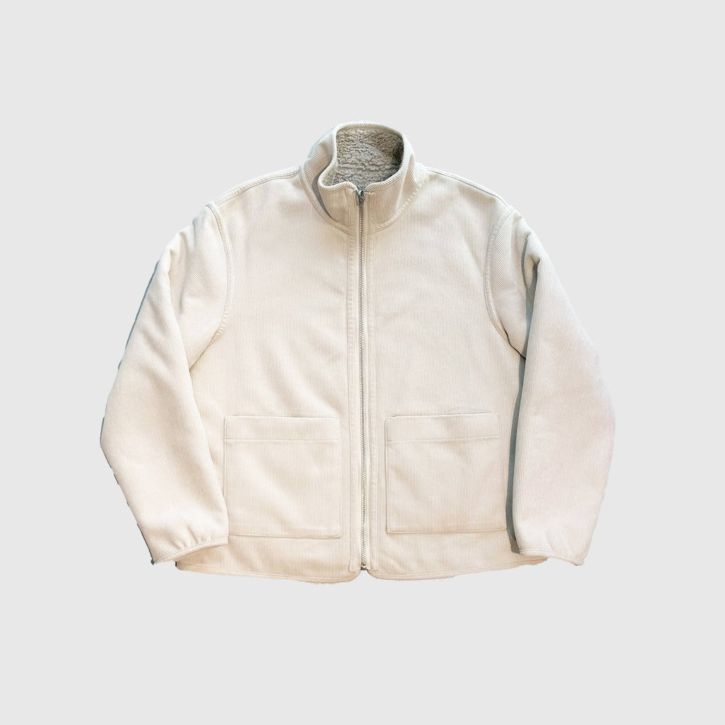 Wax Killick Jacket Reversible - Corduroy Borg Natural