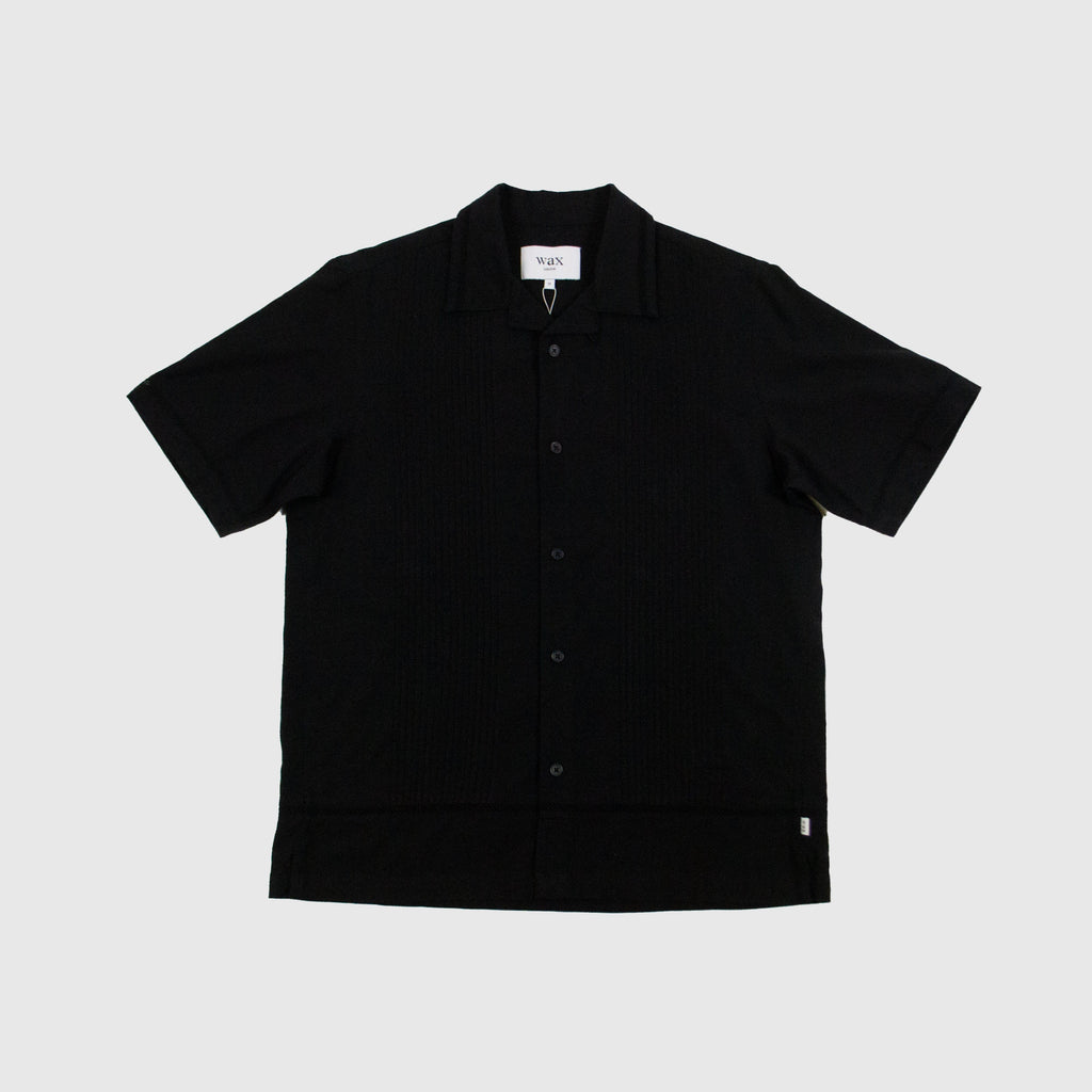 Wax Newton Shirt - Black - Front