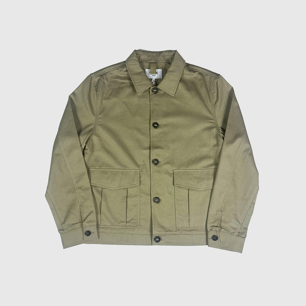Wax Strand Jacket - Beige - Front