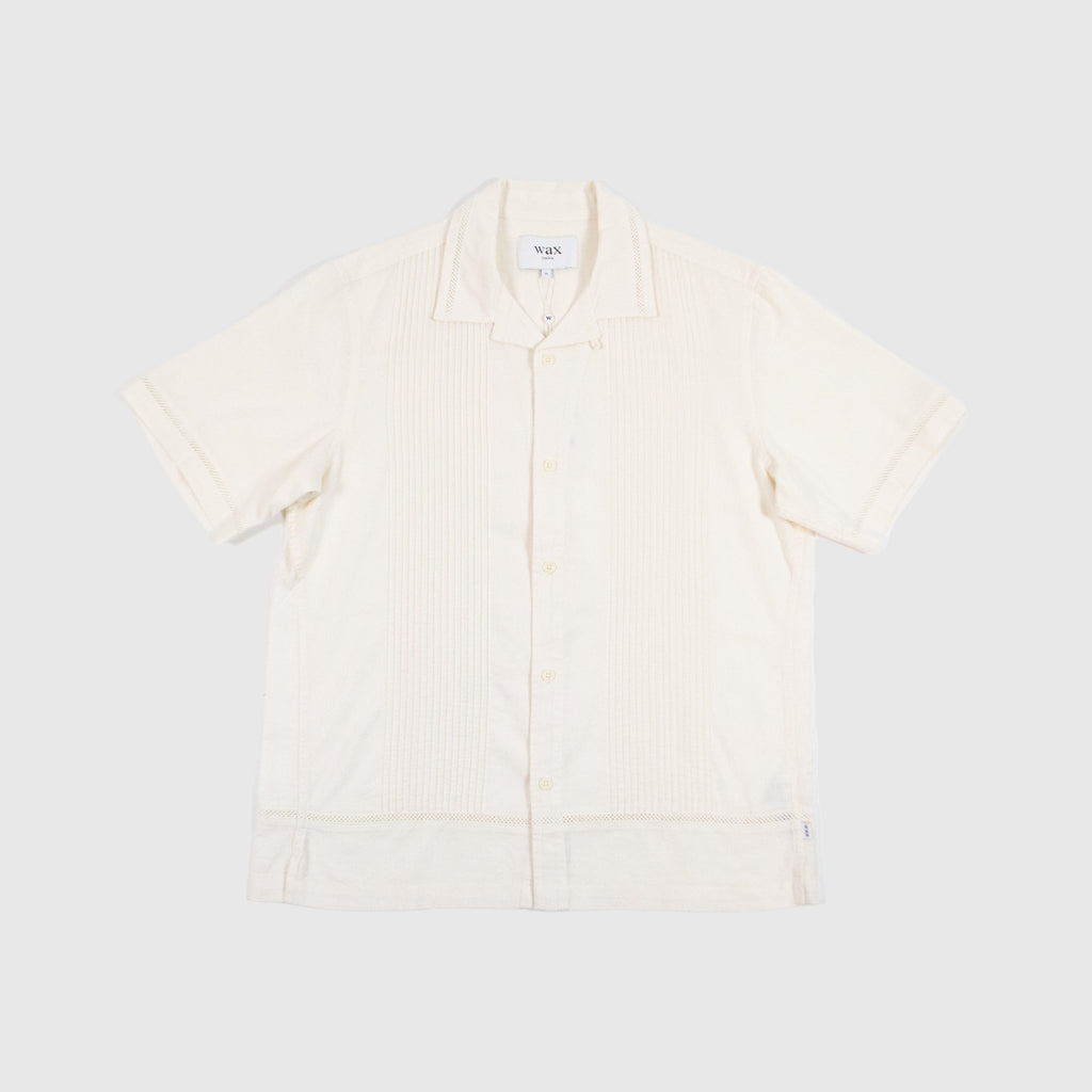 Wax Newton Shirt - White - Front