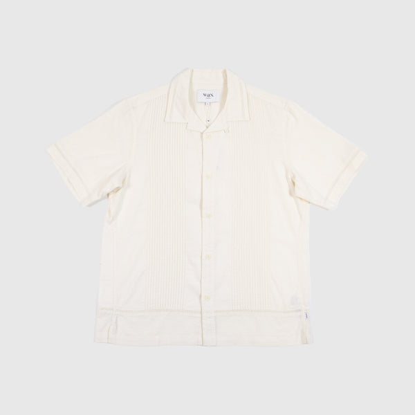 Wax Newton Shirt - White - Front