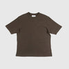 Wax Milton Heavyweight SS Tee - Brown - Front