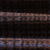 Wax Whiting Overshirt - Skate Check Brown / Blue - Close Up