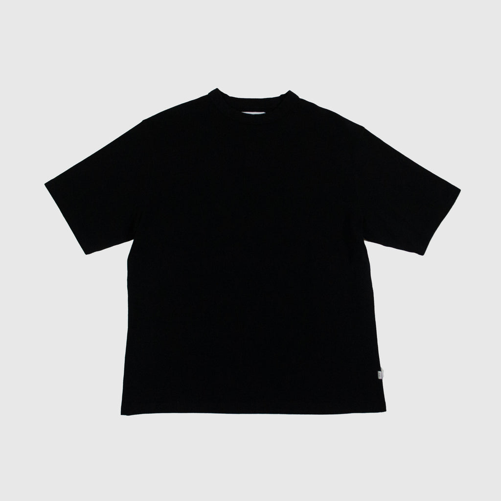 Wax Milton SS Tee - Black - Front