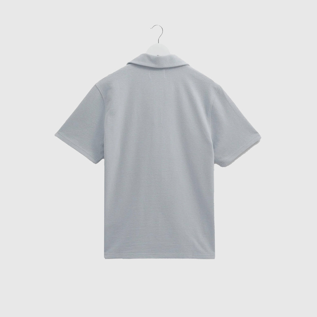 Wax Atwood SS Polo - Jolt Blue - Back