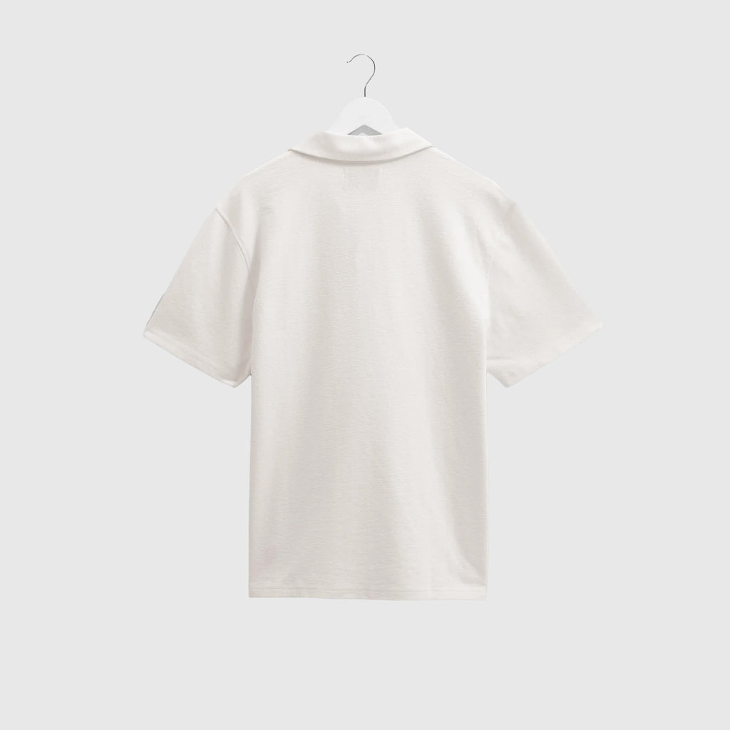 Wax Atwood SS Polo - Jolt Ecru - Back