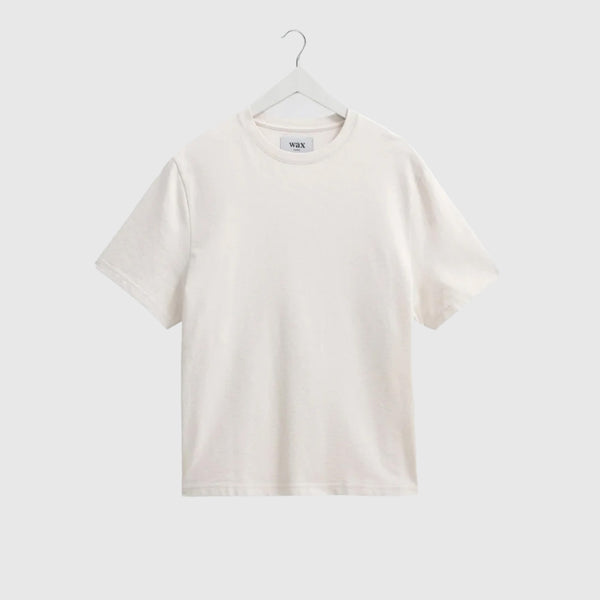 Wax Dean Heavyweight Tee - Jolt Ecru - Front