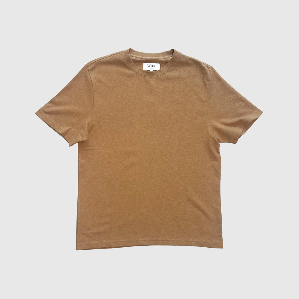 Wax Dean Tee - Jolt Tan - Front