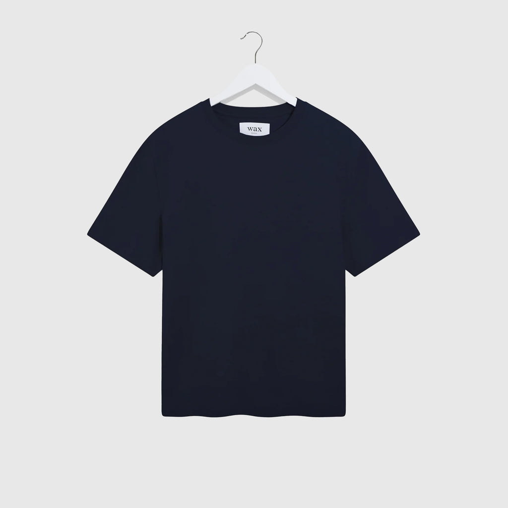 Wax Dean Tee - Navy - Front
