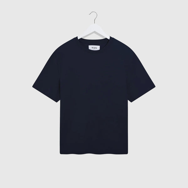 Wax Dean Tee - Navy - Front