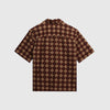 Wax Didcot SS Shirt Seersucker Tiles - Rust / Multi - Back
