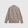 Wax Halcomb L/S Shirt Broken Stripe - Light Brown - Back