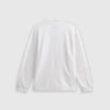 Wax Hayden L/S Tee - Jolt White - Back