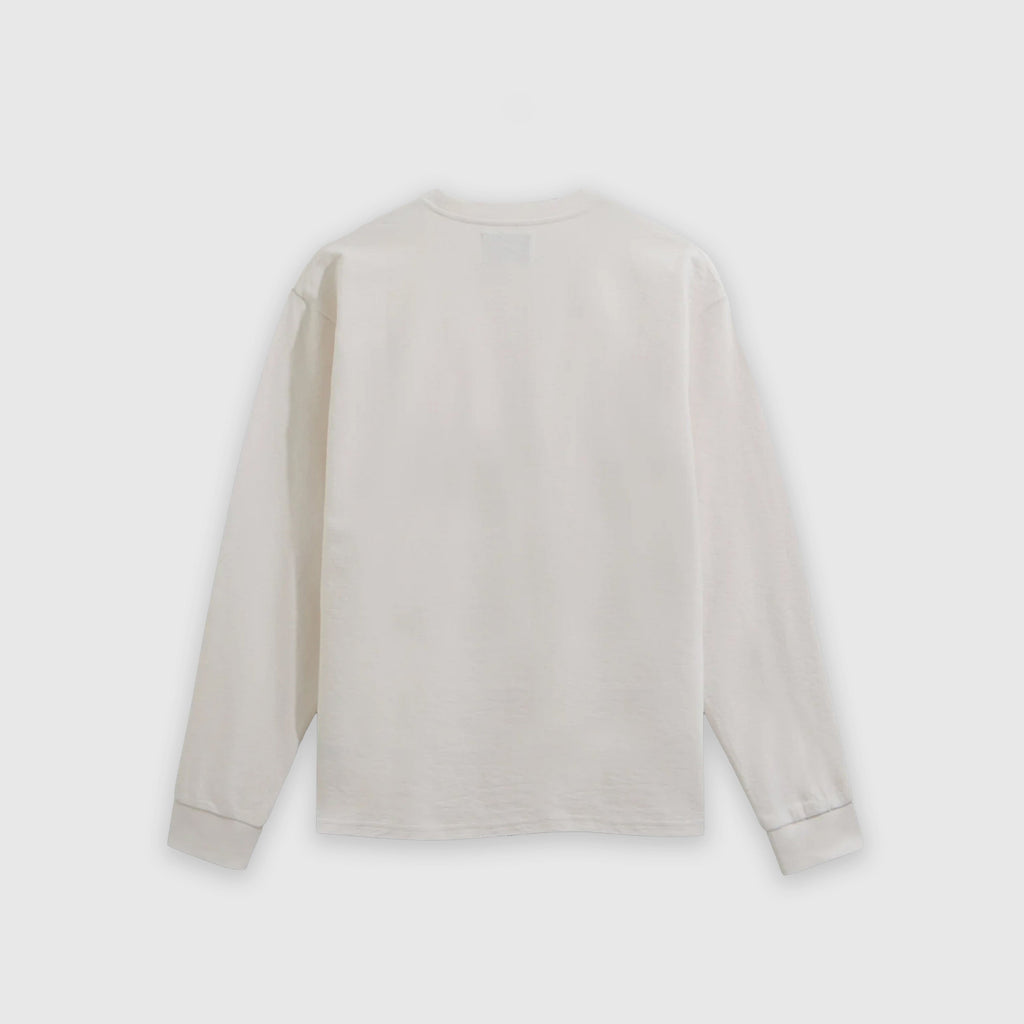 Wax Hayden L/S Tee Jolt - Ecru - Back