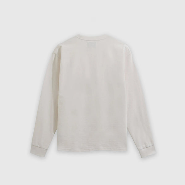 Wax Hayden L/S Tee Jolt - Ecru - Back
