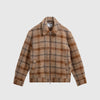 Wax Heath Jacket - Drawn Check Natural / Tan - Front