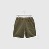 Wax Kurt Short - Linen Crinkle Khaki - Back