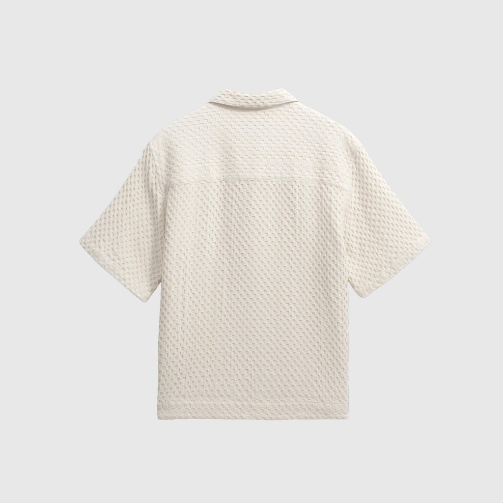 Wax Lido SS Shirt - Ecru - Back