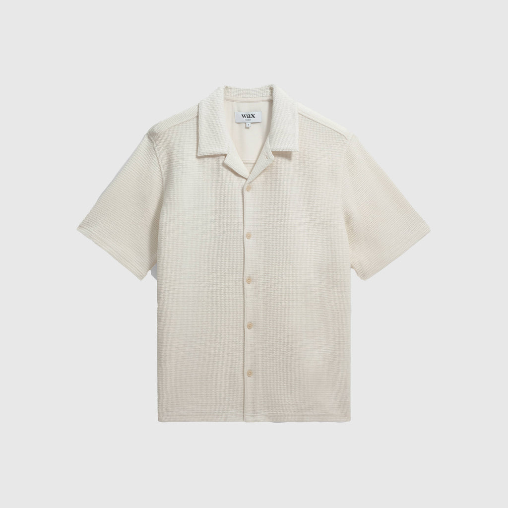 Wax Clayland SS Shirt - Ecru - Front