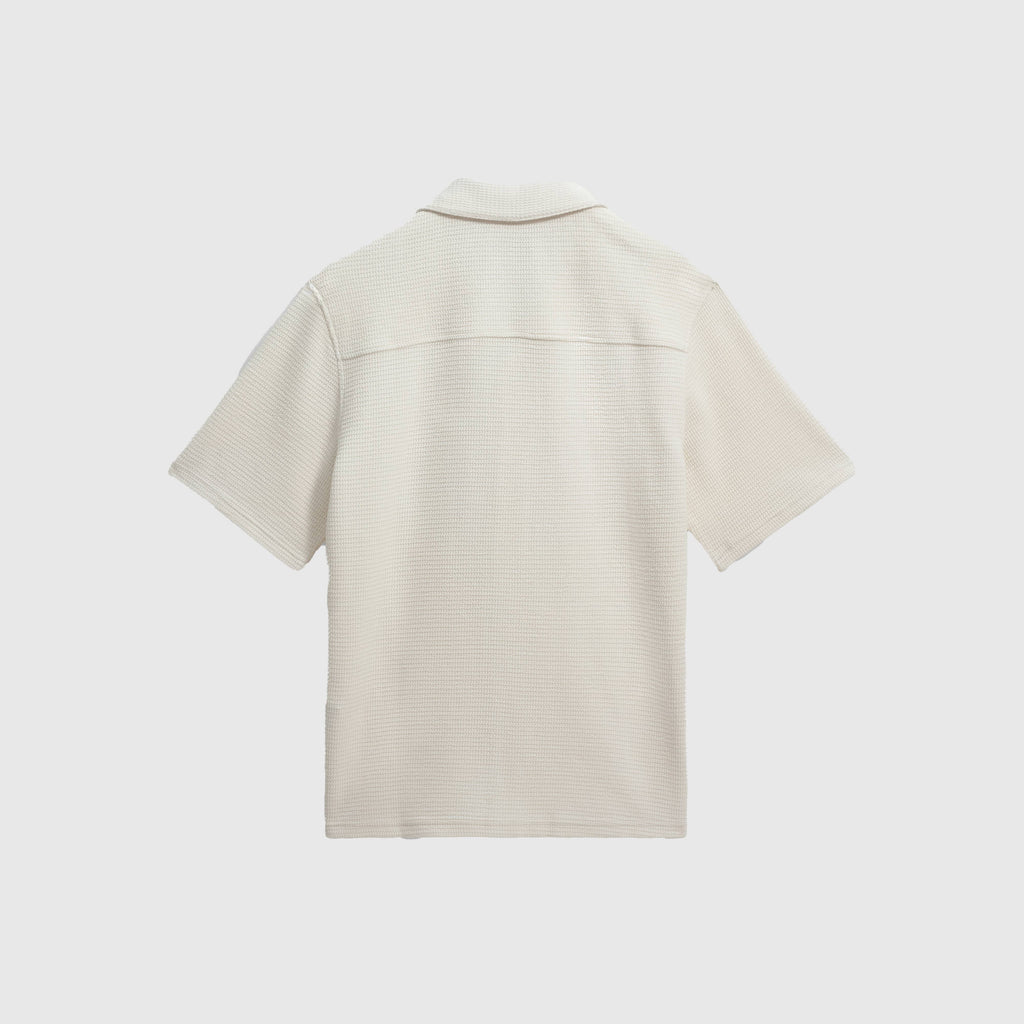 Wax Clayland SS Shirt - Ecru - Back