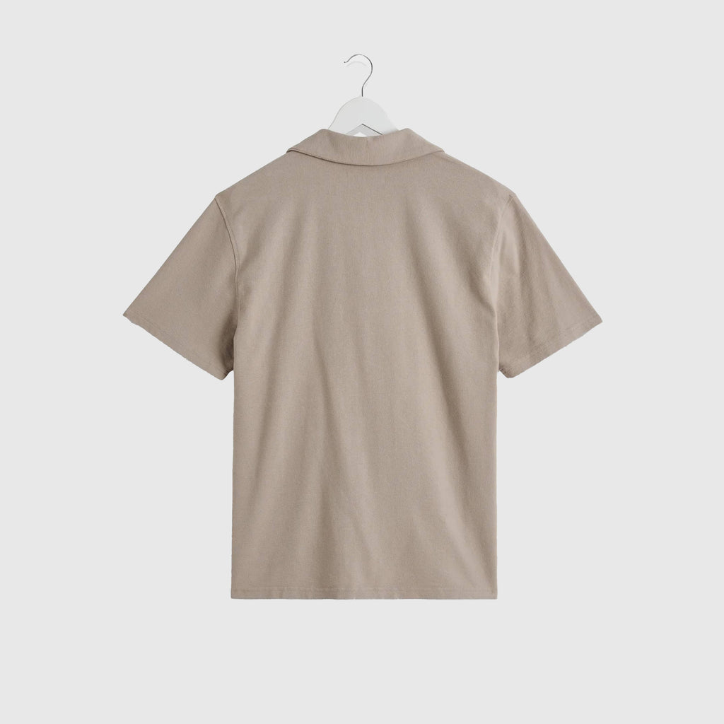 Wax Atwood SS Polo - Jolt Clay - Back