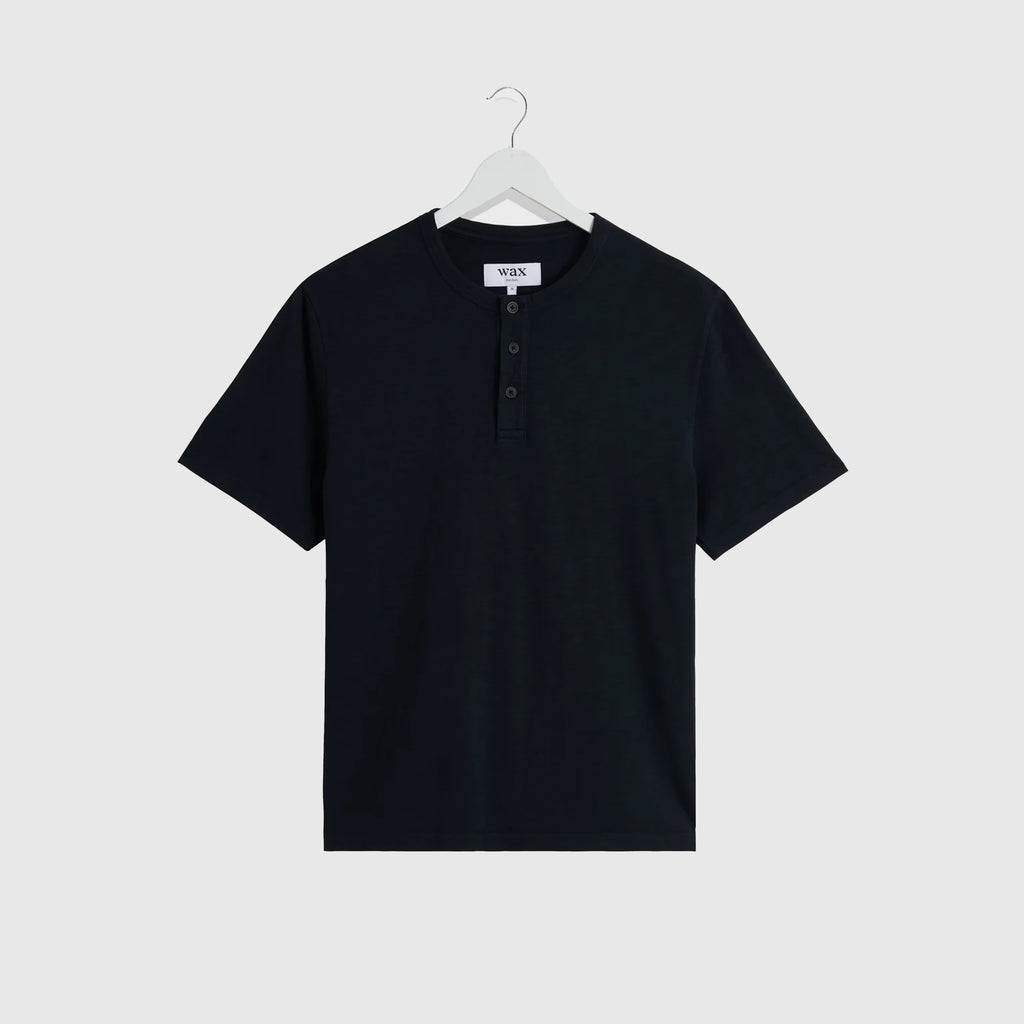 Wax Hill Dean SS Tee - Black - Front