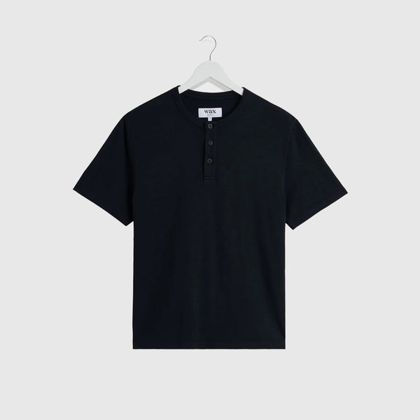 Wax Hill Dean SS Tee - Black - Front