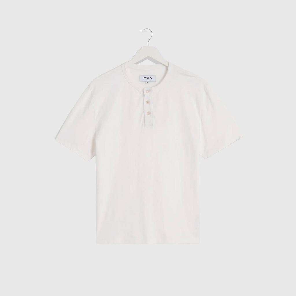 Wax Hill Dean SS Tee - Off White - Front