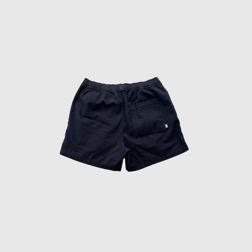 Wax Mescal Short - Seersucker Black - Back